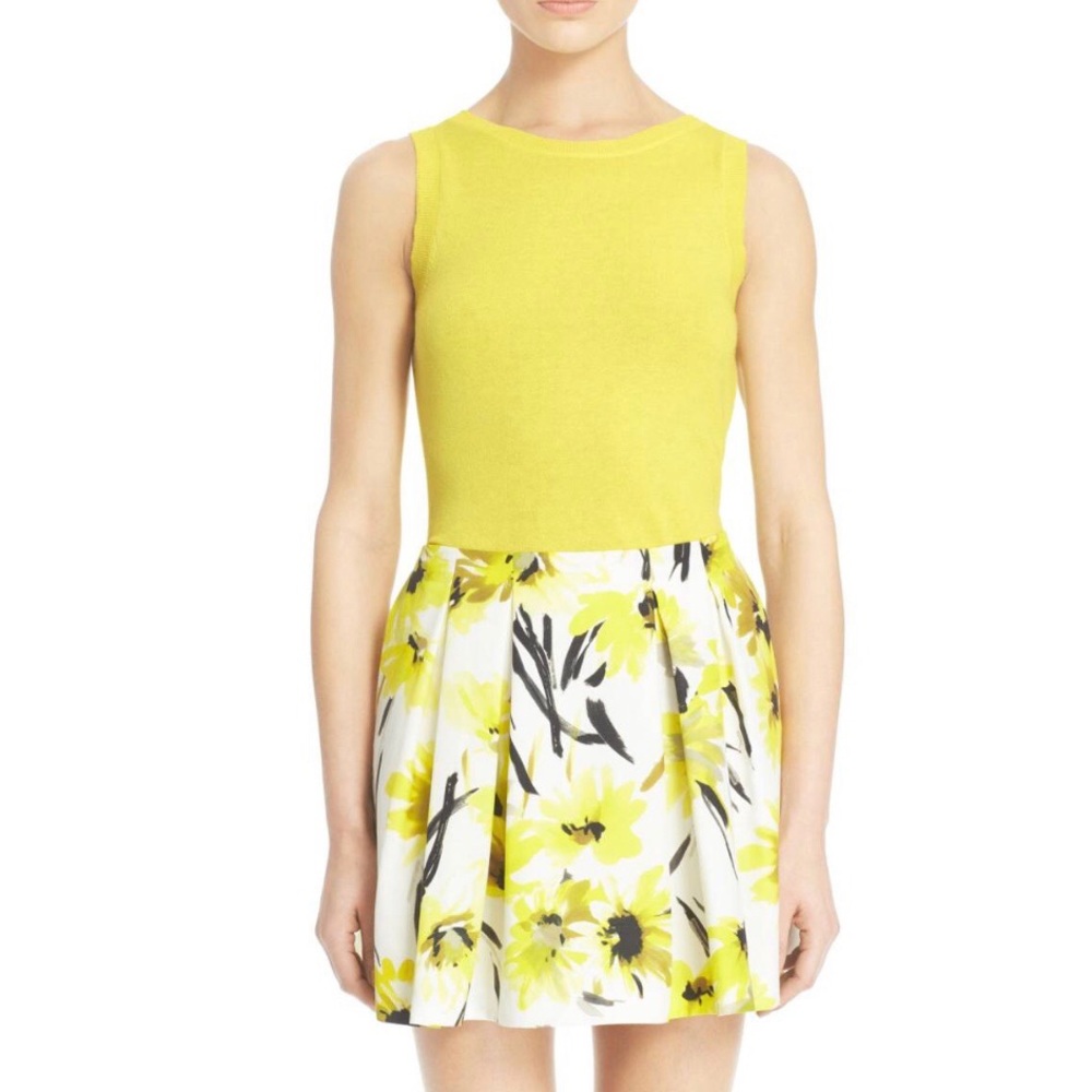 Alice + Olivia Finnigan cotton and cashmere tank